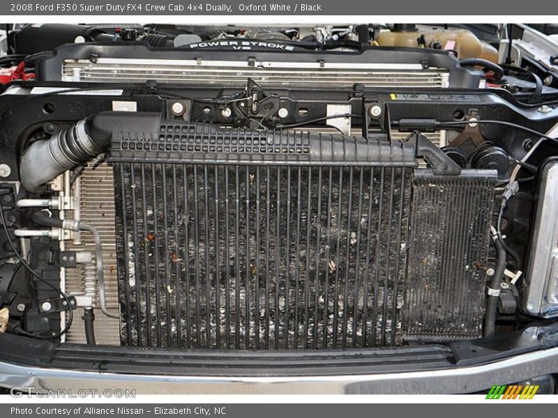 Oxford White / Black 2008 Ford F350 Super Duty FX4 Crew Cab 4x4 Dually