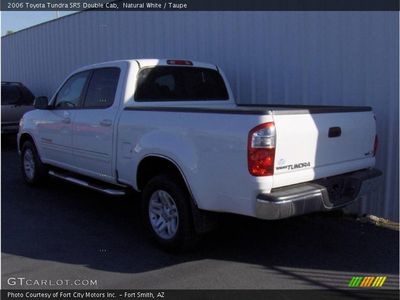 Natural White / Taupe 2006 Toyota Tundra SR5 Double Cab