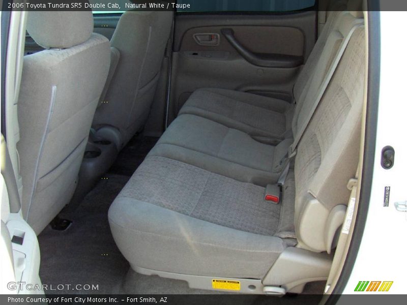 Natural White / Taupe 2006 Toyota Tundra SR5 Double Cab