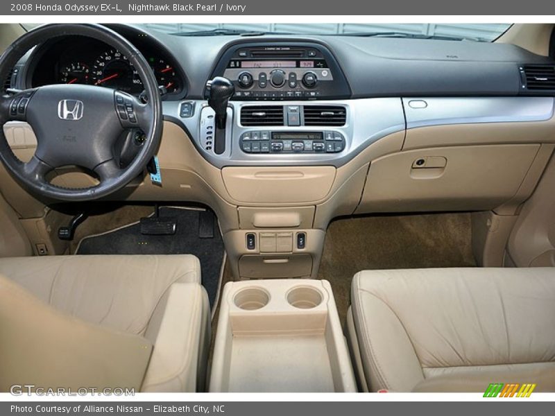 Nighthawk Black Pearl / Ivory 2008 Honda Odyssey EX-L