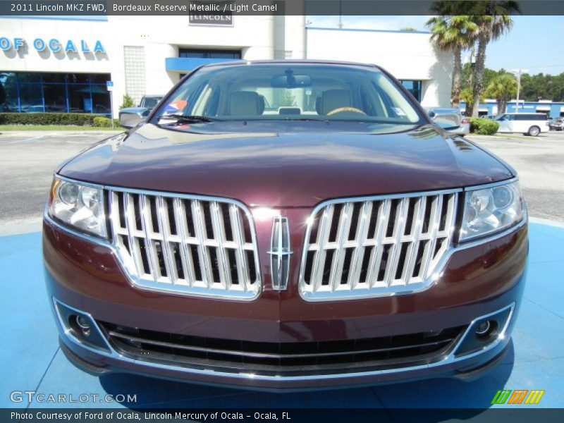 Bordeaux Reserve Metallic / Light Camel 2011 Lincoln MKZ FWD