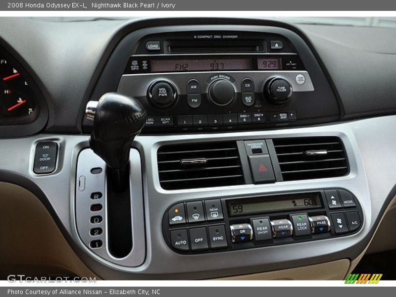 Nighthawk Black Pearl / Ivory 2008 Honda Odyssey EX-L