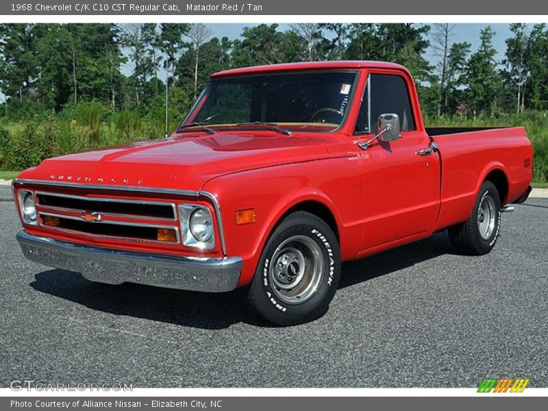 Front 3/4 View of 1968 C/K C10 CST Regular Cab