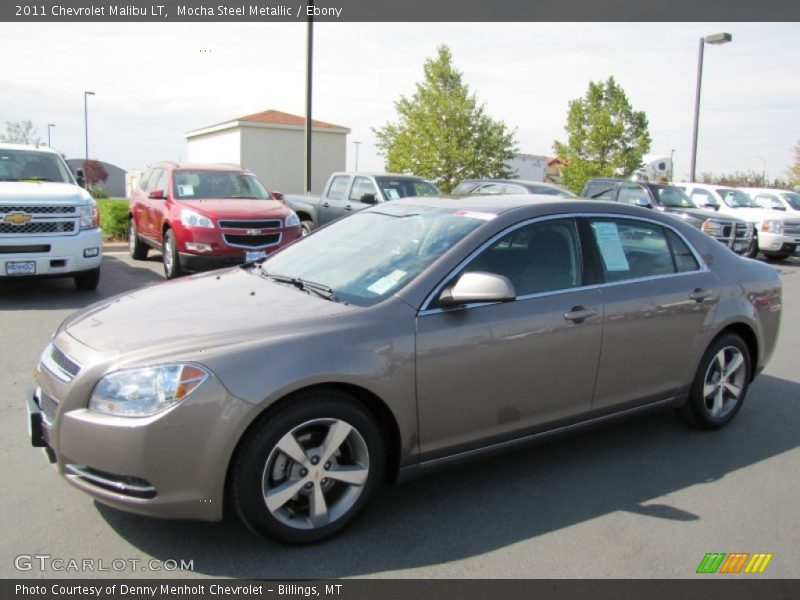 Mocha Steel Metallic / Ebony 2011 Chevrolet Malibu LT