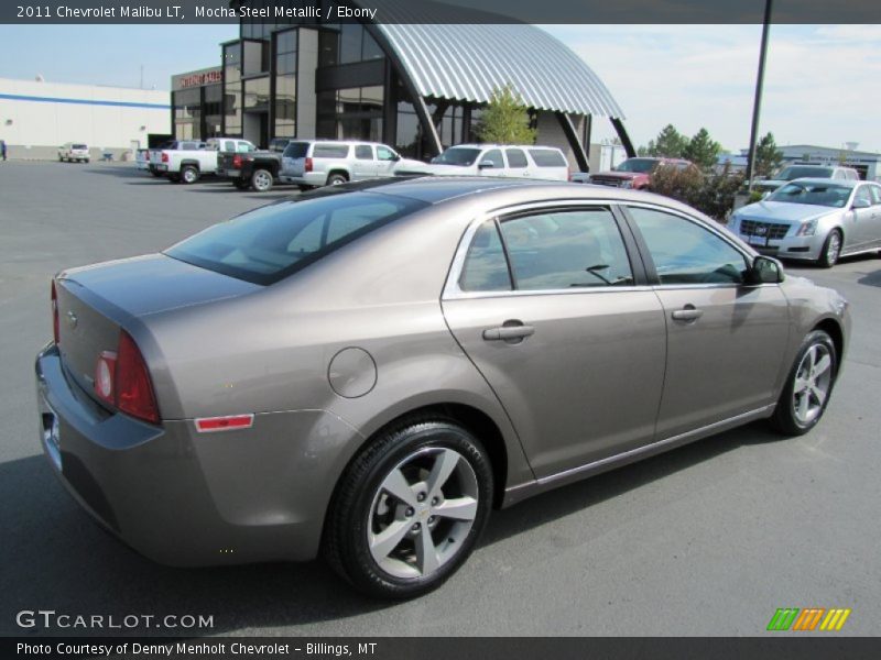 Mocha Steel Metallic / Ebony 2011 Chevrolet Malibu LT