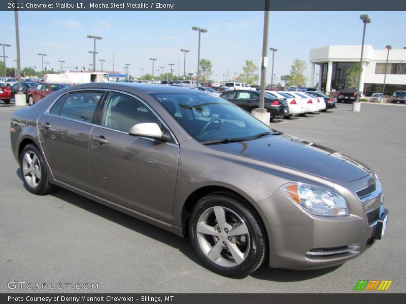 Mocha Steel Metallic / Ebony 2011 Chevrolet Malibu LT