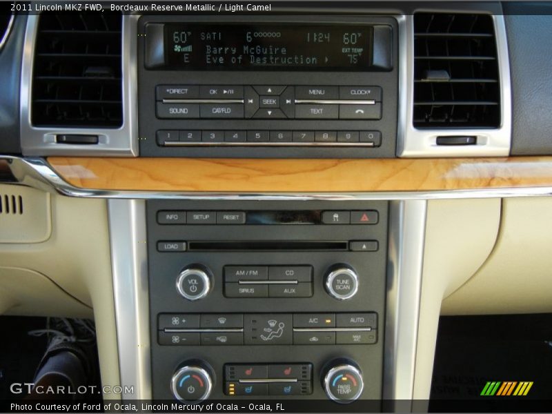 Controls of 2011 MKZ FWD