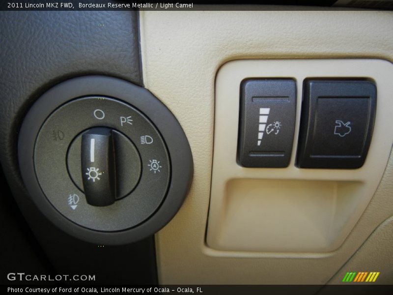 Controls of 2011 MKZ FWD