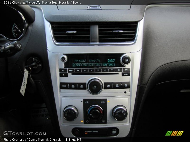 Mocha Steel Metallic / Ebony 2011 Chevrolet Malibu LT