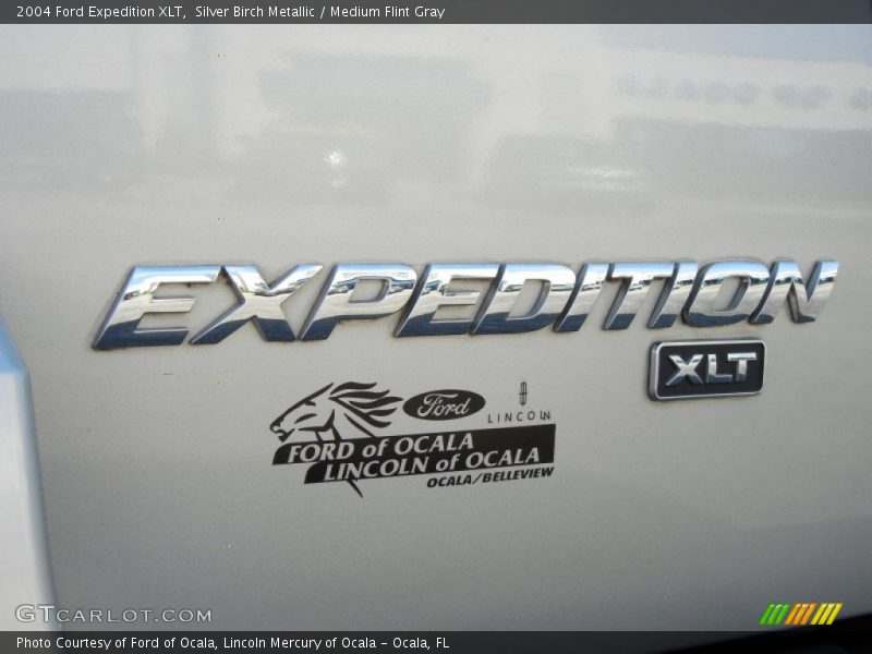 Silver Birch Metallic / Medium Flint Gray 2004 Ford Expedition XLT