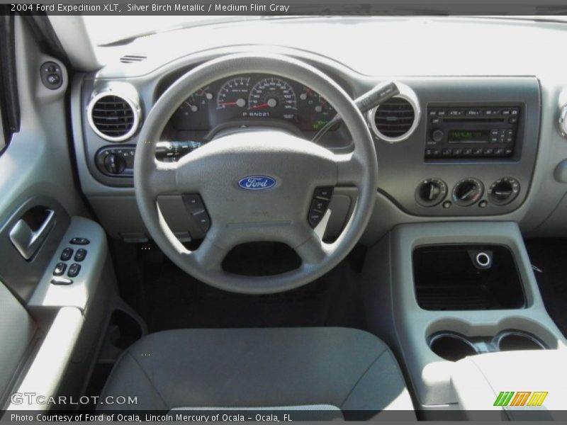Silver Birch Metallic / Medium Flint Gray 2004 Ford Expedition XLT