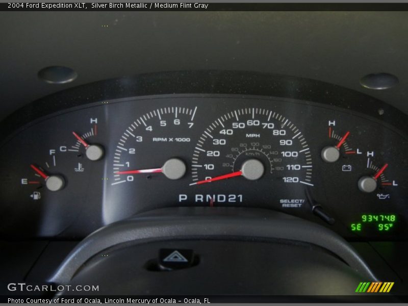 Silver Birch Metallic / Medium Flint Gray 2004 Ford Expedition XLT