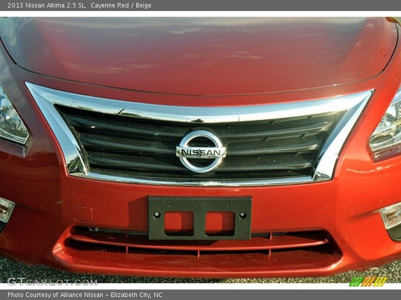 Cayenne Red / Beige 2013 Nissan Altima 2.5 SL