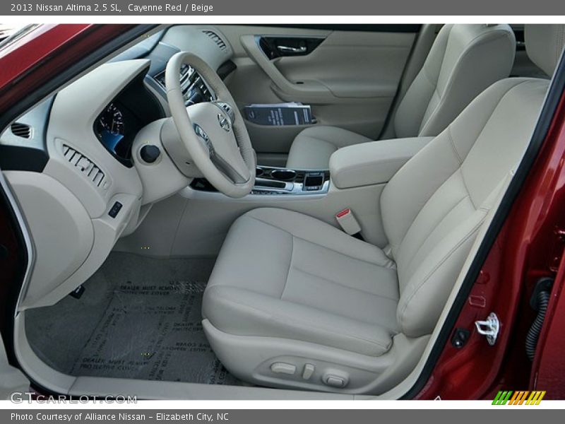Cayenne Red / Beige 2013 Nissan Altima 2.5 SL