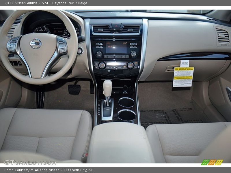Cayenne Red / Beige 2013 Nissan Altima 2.5 SL