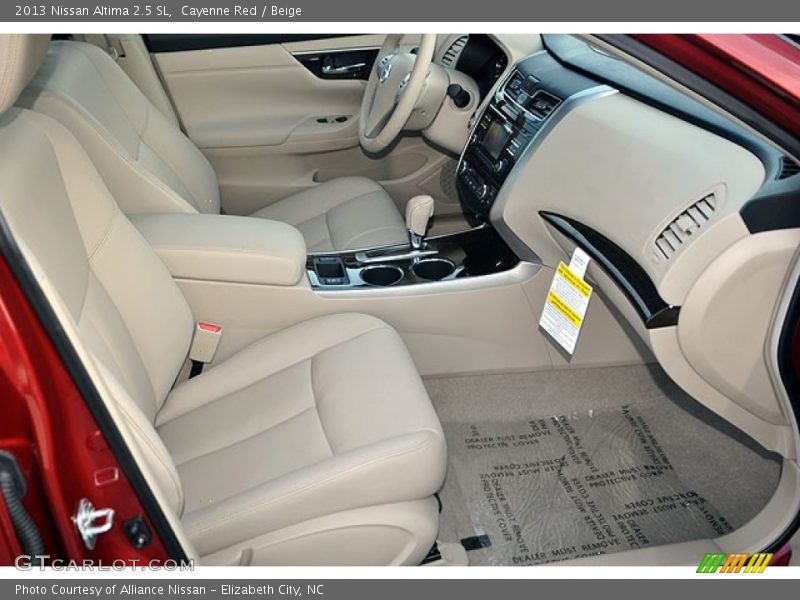 Cayenne Red / Beige 2013 Nissan Altima 2.5 SL