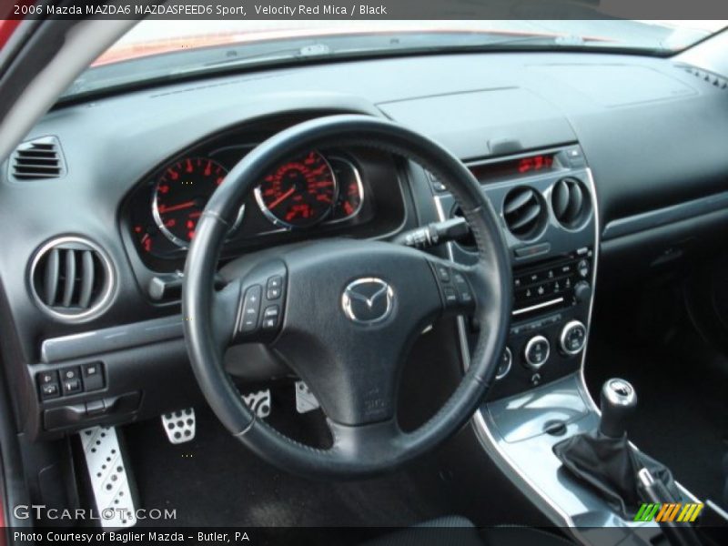 Dashboard of 2006 MAZDA6 MAZDASPEED6 Sport