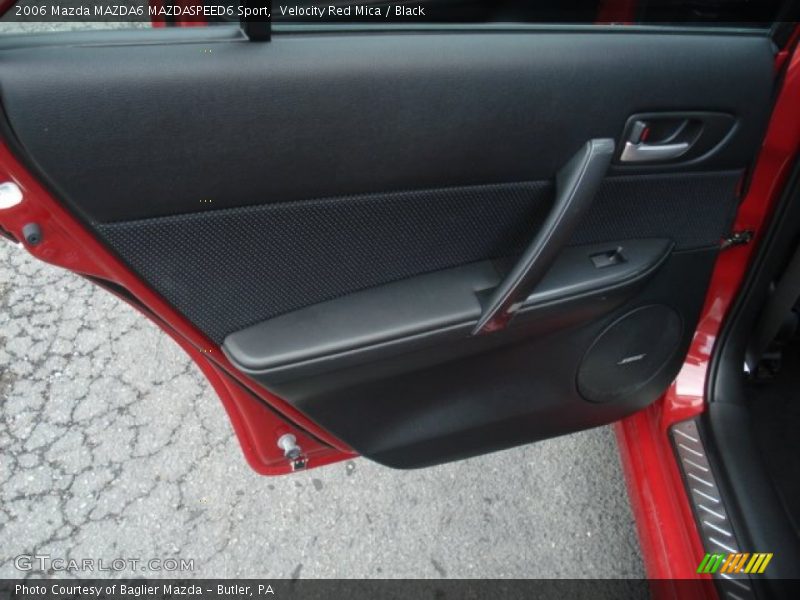 Velocity Red Mica / Black 2006 Mazda MAZDA6 MAZDASPEED6 Sport