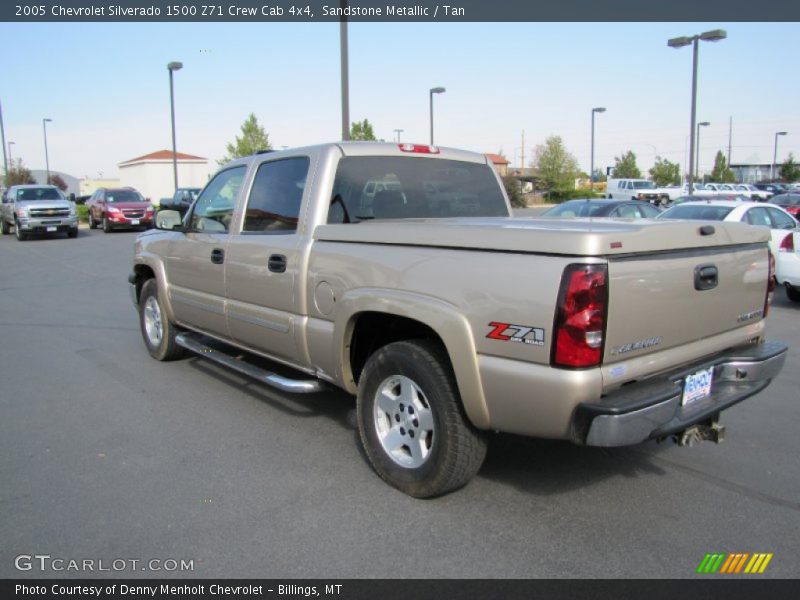 Sandstone Metallic / Tan 2005 Chevrolet Silverado 1500 Z71 Crew Cab 4x4