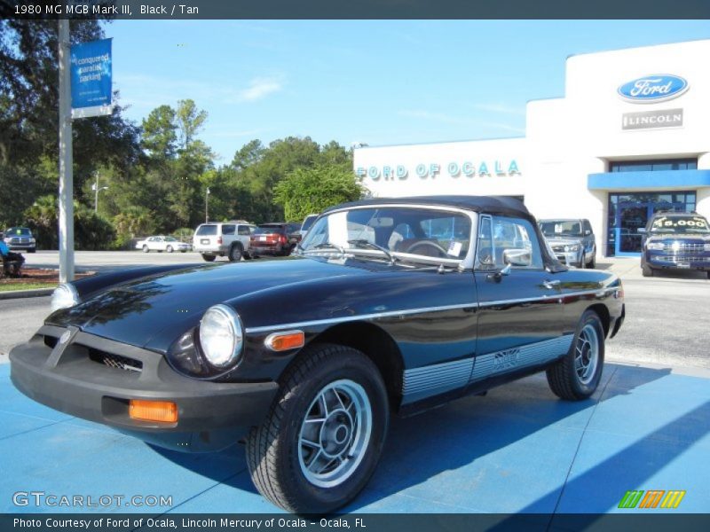 Black / Tan 1980 MG MGB Mark III