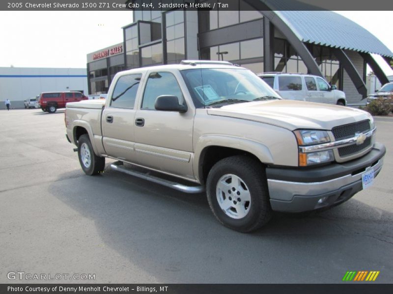 Sandstone Metallic / Tan 2005 Chevrolet Silverado 1500 Z71 Crew Cab 4x4