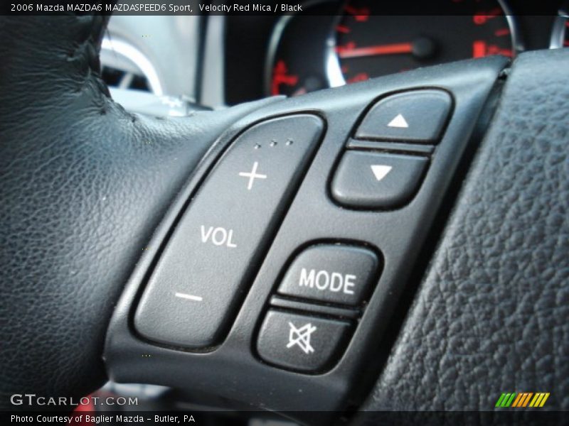 Controls of 2006 MAZDA6 MAZDASPEED6 Sport