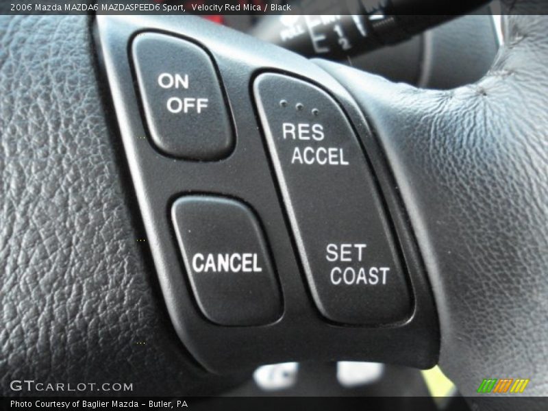 Controls of 2006 MAZDA6 MAZDASPEED6 Sport