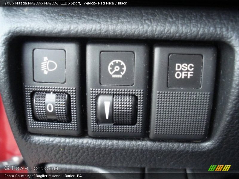 Controls of 2006 MAZDA6 MAZDASPEED6 Sport