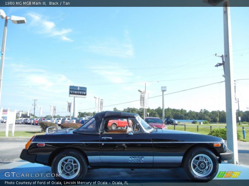 Black / Tan 1980 MG MGB Mark III
