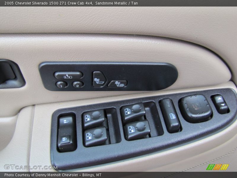 Sandstone Metallic / Tan 2005 Chevrolet Silverado 1500 Z71 Crew Cab 4x4