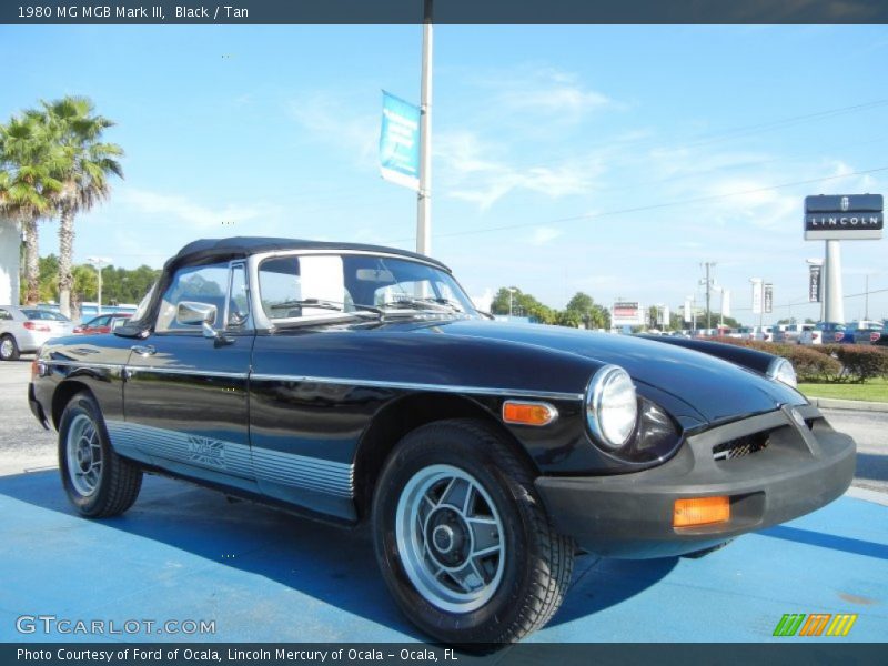 Front 3/4 View of 1980 MGB Mark III