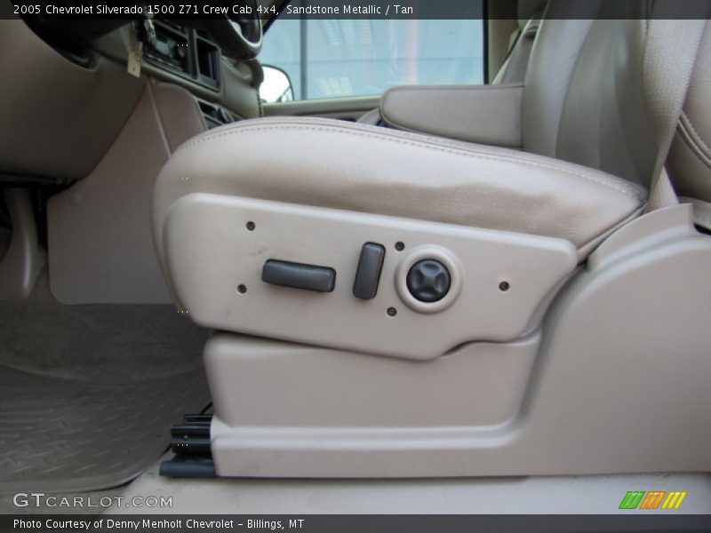 Sandstone Metallic / Tan 2005 Chevrolet Silverado 1500 Z71 Crew Cab 4x4
