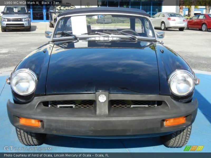 Black / Tan 1980 MG MGB Mark III