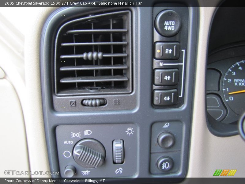 Sandstone Metallic / Tan 2005 Chevrolet Silverado 1500 Z71 Crew Cab 4x4