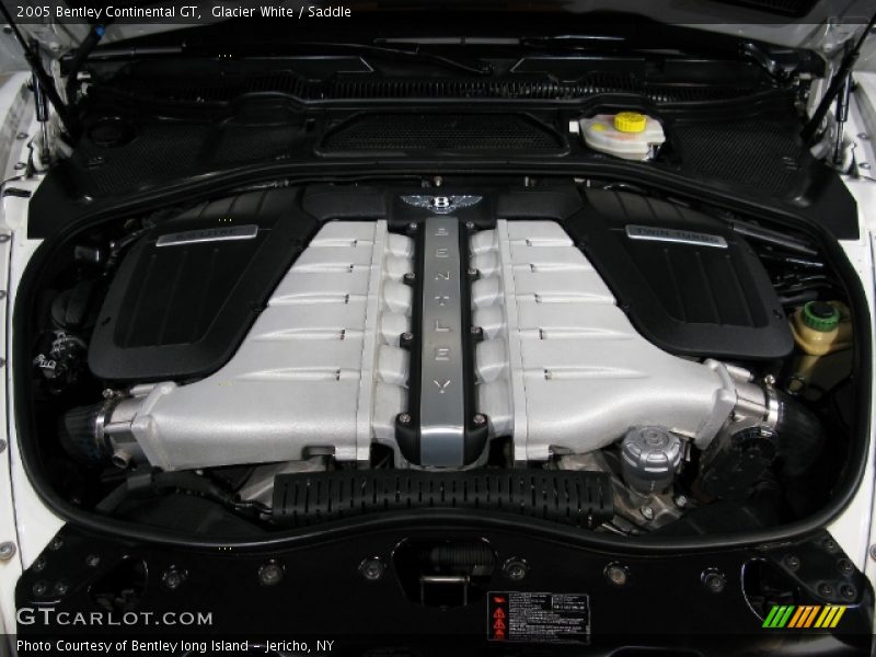 Glacier White / Saddle 2005 Bentley Continental GT