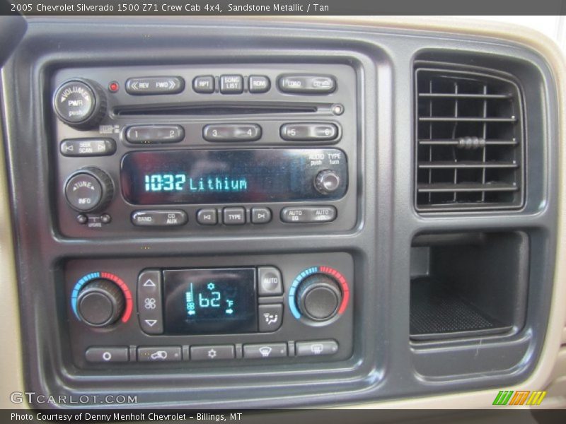 Sandstone Metallic / Tan 2005 Chevrolet Silverado 1500 Z71 Crew Cab 4x4