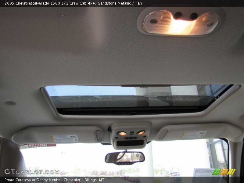 Sandstone Metallic / Tan 2005 Chevrolet Silverado 1500 Z71 Crew Cab 4x4
