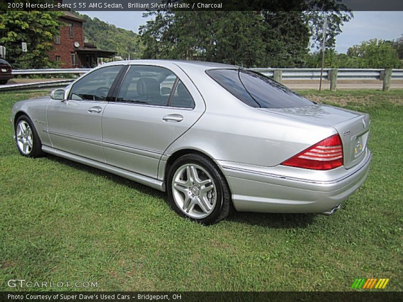  2003 S 55 AMG Sedan Brilliant Silver Metallic