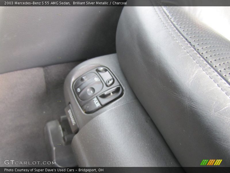 Brilliant Silver Metallic / Charcoal 2003 Mercedes-Benz S 55 AMG Sedan