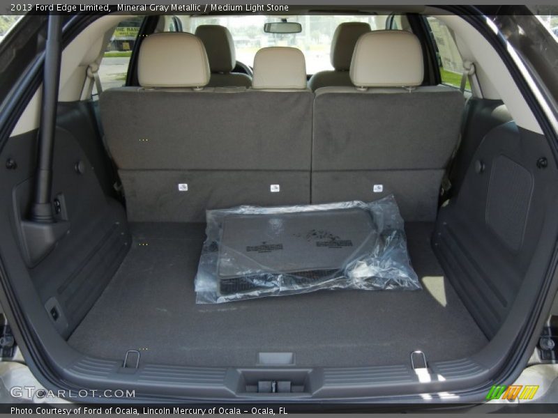 Mineral Gray Metallic / Medium Light Stone 2013 Ford Edge Limited