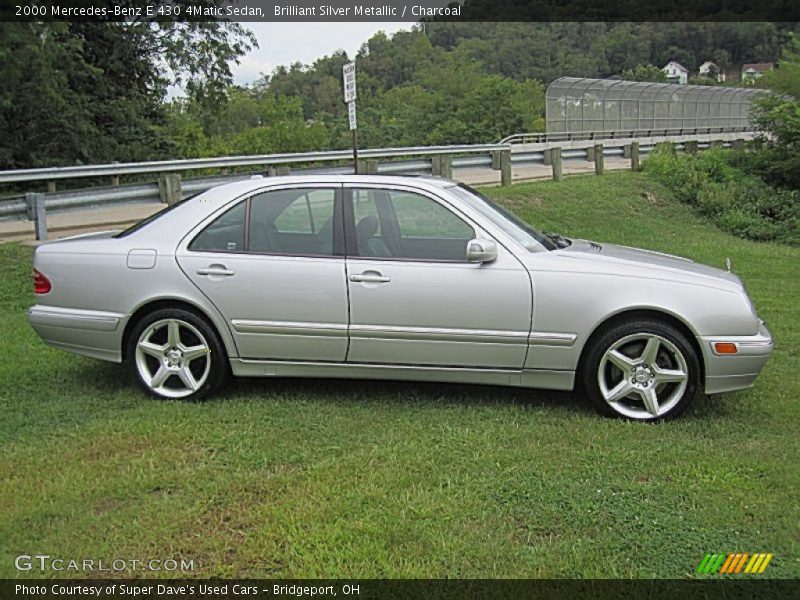  2000 E 430 4Matic Sedan Brilliant Silver Metallic