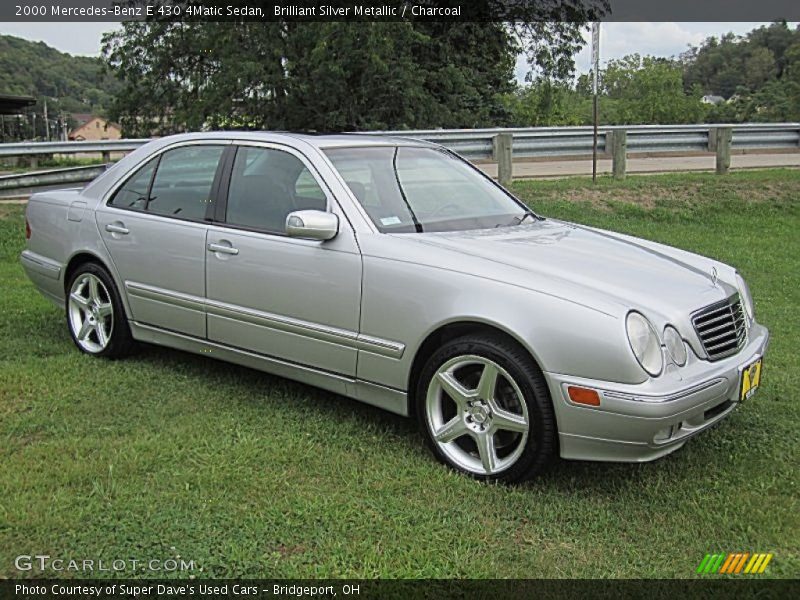 Front 3/4 View of 2000 E 430 4Matic Sedan