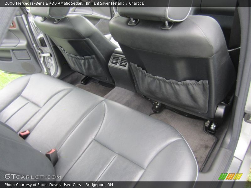  2000 E 430 4Matic Sedan Charcoal Interior