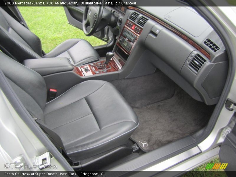  2000 E 430 4Matic Sedan Charcoal Interior