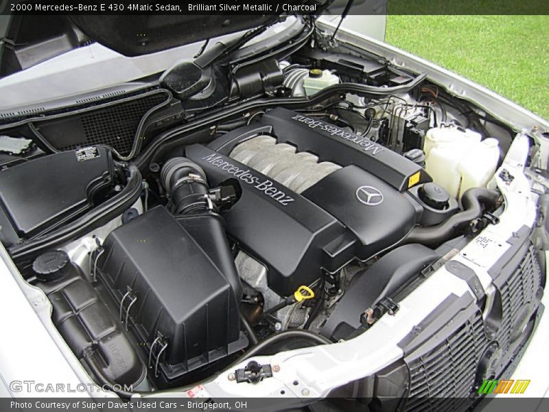  2000 E 430 4Matic Sedan Engine - 4.3 Liter SOHC 24-Valve V8