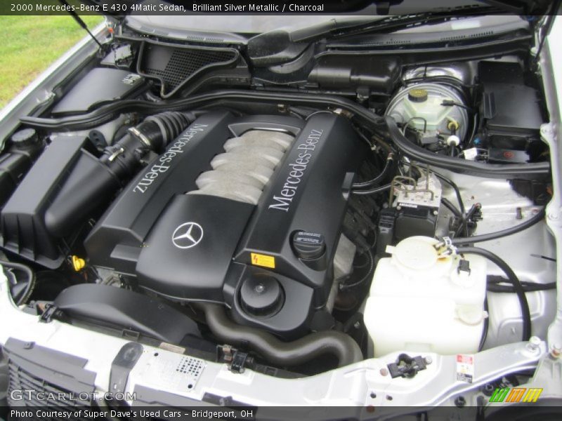  2000 E 430 4Matic Sedan Engine - 4.3 Liter SOHC 24-Valve V8