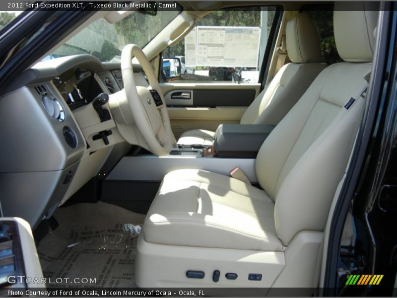 Tuxedo Black Metallic / Camel 2012 Ford Expedition XLT