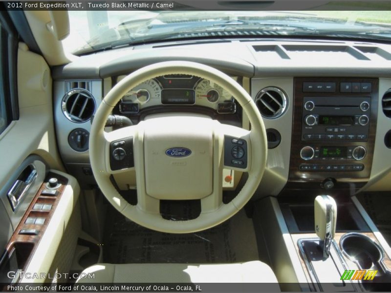 Tuxedo Black Metallic / Camel 2012 Ford Expedition XLT