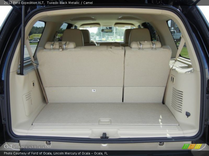 Tuxedo Black Metallic / Camel 2012 Ford Expedition XLT