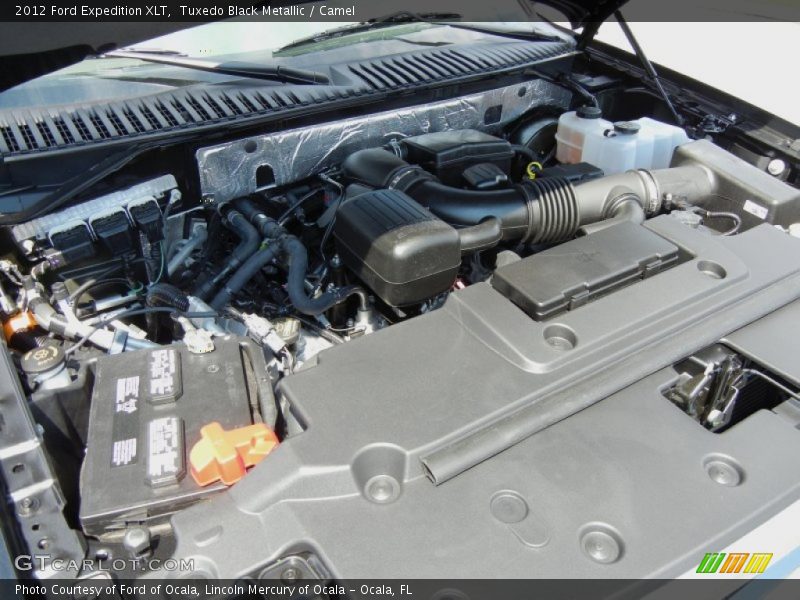 Tuxedo Black Metallic / Camel 2012 Ford Expedition XLT